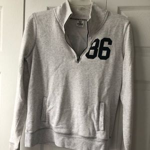 Victoria’s Secret PINK quarter zip sweatshirt